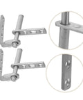 Beefy Heavy Duty Stainless Steel Self Closing Pivot Hinge For Bidirectional Double Swing Doors And Louvers Ideal For Busy Bars Cafes Saloon Doors And Commercial Spaces, close-up