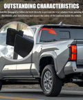 Rear Sliding Window Lock Latch Replacement For Toyota Tacoma 1989 To 1995 And 1995 To 2000 OE Style Lock 69370-35010 installed on truck