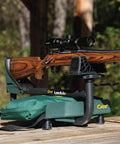 Ambidextrous Recoil Reducing Rifle Shooting Rest With Elevation Adjustments For Range And Sighting In, Built For Magnum Rifles And Shotguns