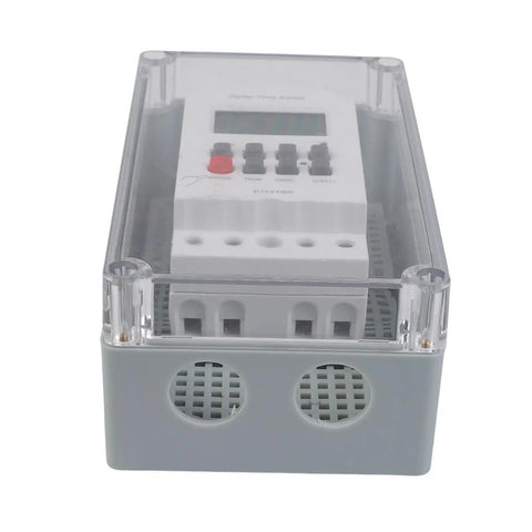 Straight Up Heavy Duty Digital Timer Switch With Damn Accurate Second Timing, IP66 weatherproof relay box for outdoor use.