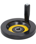Table Saw Handwheel With Detachable Revolving Handle 14mm Center Hole 125mm Outer Diameter for lathes and milling machines