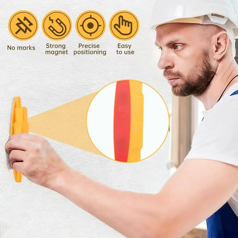 4 Pack Magnetic Stud Finder With No Battery Needed Zero Sweat Calibration Required Spot On Wall Metal Detector For Drywall Marking And Heavy Duty Mounting Jobs That Get Done Right