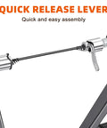 Quick release lever of Indoor Bike Trainer Stand With Magnetic Resistance Six Level Adjustable Resistance Bar Remote Control