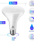 BR30 LED Recessed Light Bulbs 11W to 85W Equivalent Dimmable Daylight 5000K Indoor Flood Lights For Recessed Cans UL Listed