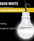 Two Pack USB LED Camping Light Bulbs With 8.2 Ft Extra Cord Tent Lantern Handy USB Y Cable Powered Work Light