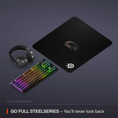QcK Large Gaming Mousepad With Non Slip Silicone Rubber Base For Peak Tracking And Rock Solid Stability Pro Grade Surface