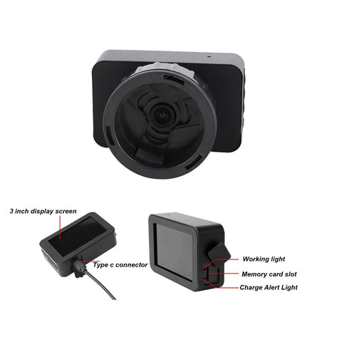 4K HD Eyepiece Camera With 3 Inch Screen For 22mm To 46mm Optical Telescopes And Microscopes Real Time Live Monitoring Ultra Clear Viewing