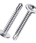 Hardcore Boss Grade 440 Piece 410 Stainless Steel Self Tapping Screw Assortment Kit For Sheet Metal with hex head design.
