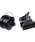 Premium Black 17 Amp 12 Volt Alternator Generator Conversion Kit For Harley Davidson G XL FL W Vintage Bikes includes alternator and voltage regulator.