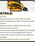 Image of 299C Compact Track Loader Model Diecast Collectible From Core Classics Series detailing features and specifications.