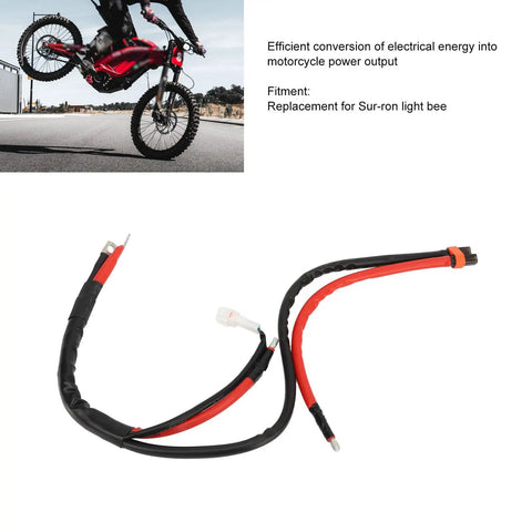 Main Power Connection Cable For Electric Motorcycle Battery with weatherproof durable plug