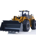 Powerful 1 To 14 Scale RC Wheel Loader With 2 Point 4G Remote, Electric Lifting System, Alloy Cab And Bucket, Four Way Operation