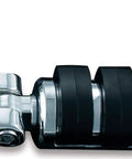 Chrome Large ISO Pegs With Mounts And Magnum Quick Clamps For One And A Quarter Inch Engine Guards Or Tubing 1 Pair