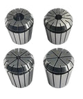 High Precision ER Series Spring Collet Set In 2mm To 34mm For CNC Engraving Machine Lathe Mill Tool Holder in four sizes.