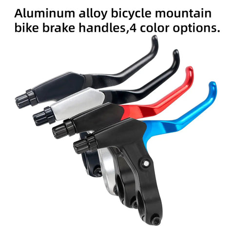 Universal 22mm Bike Brake Levers Set For Road Mountain BMX And Hybrid Bikes Aluminum Handbrake Levers 1 Pair Fits 22mm Handlebars