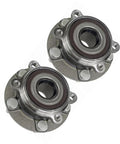 Two Pack Front Wheel Bearing And Hub Assembly For Mazda 6 And CX-5 2013-2017 Replacement KD353304XC KD353304XD Drop In Bolt On Fit Durable Alloy Hub