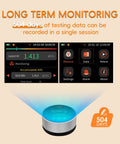 Long Life Radon Detector With 20 Year Sensor And Home Air Quality Monitor, Audible And Visual Alarm, Adjustable Threshold, Real Time Radon Alerts, Easy Setup, Low Power Operation For Safer Home, 2.0-inch display