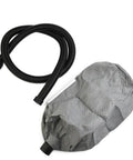 Semi-Pro Vacuum Collection System With Two Meter Hose And Dust Bag Compatible With Electric Drywall Sanders And Self-Primed Sanding Machines For Clean Shop Floor, heavy-duty EVA hose and reusable dust bag.