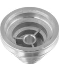 Pagoda Pulley Wheel Set For Benchtop Drill Press With 5 Step Transmission aluminum pulley close-up top view