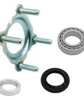 Rear Axle Bearing And Seal Kit For Wrangler JK 3.6L 2012 2017 And 3.6L 2018 3.8 2007 2011 8 Piece Set Built To Last For Off Road And Daily Drive 68499023AA 68003270AA 83503077 68008523AA, showing bearings and seals