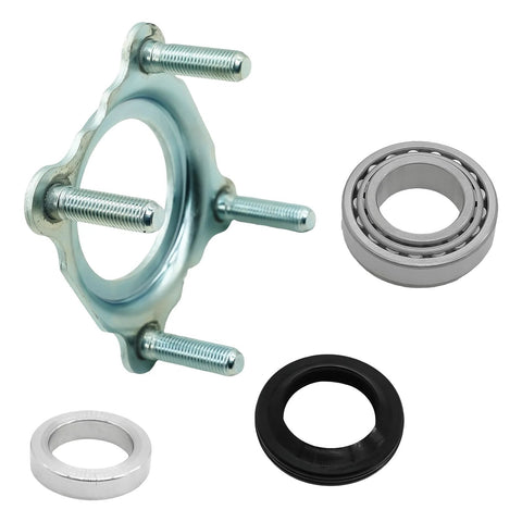 Rear Axle Bearing And Seal Kit For Wrangler JK 3.6L 2012 2017 And 3.6L 2018 3.8 2007 2011 8 Piece Set Built To Last For Off Road And Daily Drive 68499023AA 68003270AA 83503077 68008523AA, showing bearings and seals