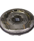 Heavy Duty Clutch Flywheel Replacement For Nissan G35 And Infiniti 350Z V6 3.5L Manual Transmission direct view, metallic finish, gear teeth visible.