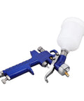Heavy Duty Hvlp Paint Sprayer Featuring Gravity Feed Cup And Precision Brass Nozzle delivers a slick finish for automotive use.