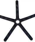 Built Like A Tank Replacement Office Chair Base With Smooth Rolling Casters And Heavy Duty Five Spoke Design For Gaming Chairs showing five spoke design in durable polyamide.