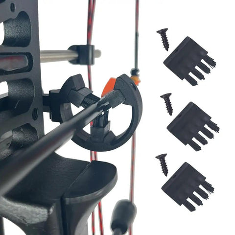 Archery Capture Style Whisker Biscuit Arrow Rest For Compound And Recurve Bows Adjustable Dual Coil Launcher Close-up