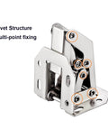 Concealed Kitchen Cabinet Door Hinges Pack of 2, Soft Close 90 Degree with 28mm Cup, multi-point fixing rivet structure