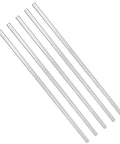 Heavy Duty Badass Stainless Steel D Shaft Motor Coupler Compatible With FRC FTC VEX Robotics 5 Pack 3.9 By 0.2 Inch, five durable steel shafts.
