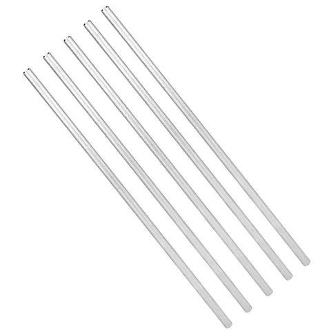 Heavy Duty Badass Stainless Steel D Shaft Motor Coupler Compatible With FRC FTC VEX Robotics 5 Pack 3.9 By 0.2 Inch, five durable steel shafts.