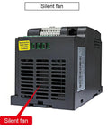 Budget Friendly 220V 380V Variable Frequency Drive Inverter For Bang For Your Buck Speed Control Of 0.75 1.5 2.2 4 5.5KW Motors Three Phase VFD Converter Economical Motor Speed Controller with silent fan vents
