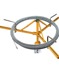 Built Tough Heavy Duty Fence Wire Dispenser For High Tension Systems, Floor Or Stud Mounted, Adjustable To Fit Coils From 18.9 Inches To 41.3 Inches