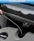 Flexible Magnetic Pickup Tool 24 Inch Bendable Snake Grabber used in car engine for hard to reach areas