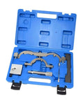Turbo Engine Timing Tool Kit For Opel Aveo Cruze 1.0L 1.2L 1.4L Camshaft Holding Locking Tool Set in blue case, open view