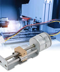 Heavy Duty Mini Linear Stepper Motor Paired With A Smooth Planetary Gearbox To Deliver Hella Precise 34Mm Stroke Action for lab rig use.