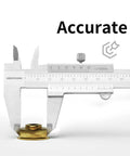 Stainless Steel Vernier Caliper 0 to 8 Inch Thickened Mono Block Inch Metric Sliding Caliper with Depth Gauge 0.02 Inch Accuracy