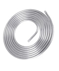 Coiled long aluminum brake tube three eighths inch sixteen feet lightweight and flexible, ideal for cars and motorcycles