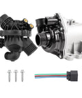 Plug N Play Direct Fit Electric Water Pump With Thermostat For BMW 135i 135is 335i 335is 335i XDrive X1 X5 X6 3.0L L6 N55 Engine Replacement