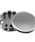 12 Pack Stainless Steel Knockout Plugs For Electrical Boxes Featuring Knurled Grip And No Sweat Tap In Install Rock Solid Seal keeps your panel jobs hella slick with rounded surface and cut-out grip.