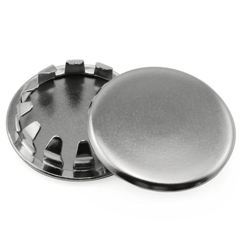 12 Pack Stainless Steel Knockout Plugs For Electrical Boxes Featuring Knurled Grip And No Sweat Tap In Install Rock Solid Seal keeps your panel jobs hella slick with rounded surface and cut-out grip.