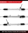 Manual Steering Rack And Pinion Assembly For Nissan Rogue 2008 To 2013 2.5L Left Hand Drive Only New Leak Proof Direct Bolt On Replacement