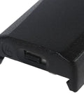 Repair Housing Cover Kit For DEP-450 DP1400 Two Way Radio Walkie Talkie, black front cover close-up, plastic material