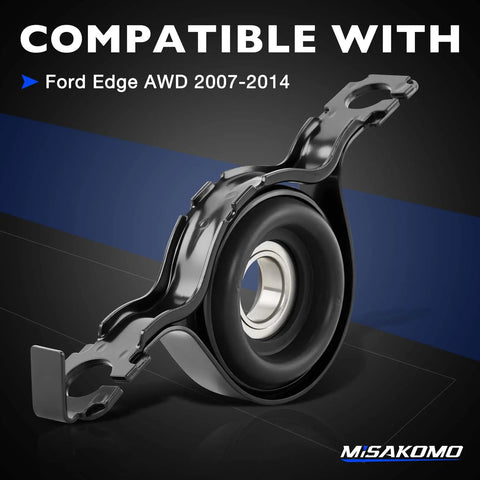Driveshaft Center Support Bearing For Ford Edge AWD 2007-2014 Replacement, Carrier Bearing Unit Replaces 0714FED9U