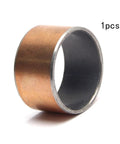 Built Tough 32mm ID Sleeve Bearing With 36mm OD And 20mm Length Crafted From Carbon Steel Cast Copper, shown in close-up.