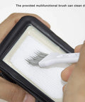 Hands using a brush on a vacuum filter, part of the Multi Surface Pet Brush Rolls And Vacuum Filters Replacement Parts set
