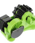 ProLevel Semi Automatic Heat Transfer Tape Dispenser Multi Roll Packing Stand with Precision AutoCut Blade in green, showing compact design.