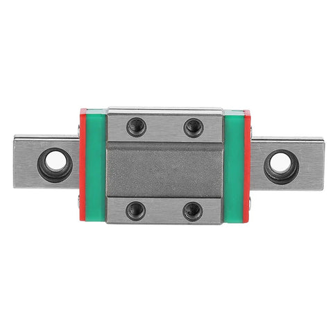 Miniature Linear Rail Guide 9mm Width Slide Block for Small Gear and Precise Linear Movement, Lightweight Interchangeable Ball Retainer