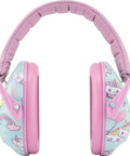 Unicorn Themed Kid Friendly Earmuffs For Toddlers And Kids 25 Decibels Of Noise Reduction Lightweight Adjustable Foldable With Plush Cushioned Headband